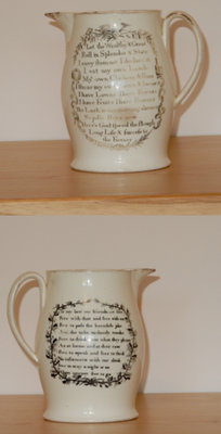 creamware jug of c.1780